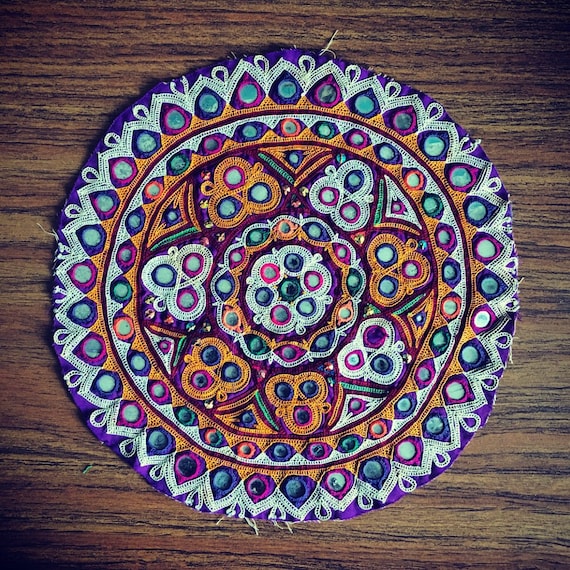 Banjara embroidered patch. #34. - image 1