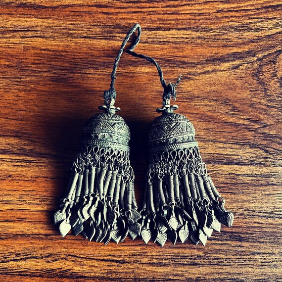 Perfect matched pair of Kuchi pendants.