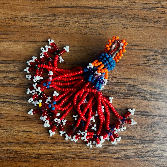 3 beaded Kuchi tassels. - image 8