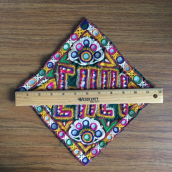 Banjara embroidered patch. #39. - image 5