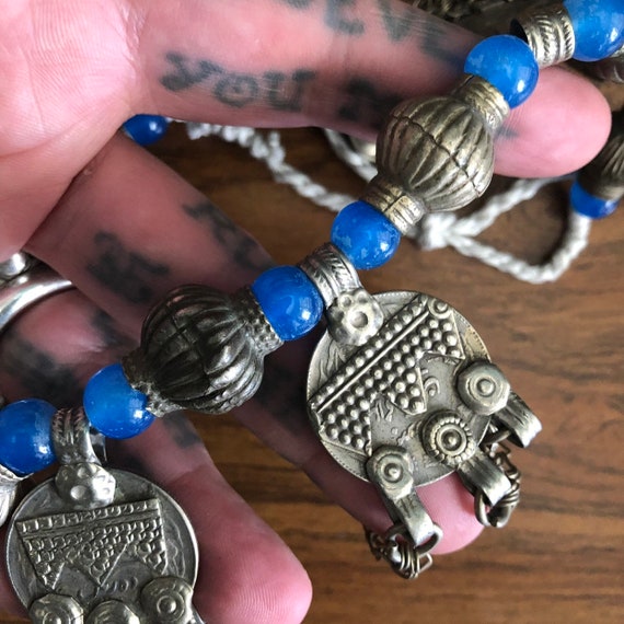 Kuchi coin necklace. View 6