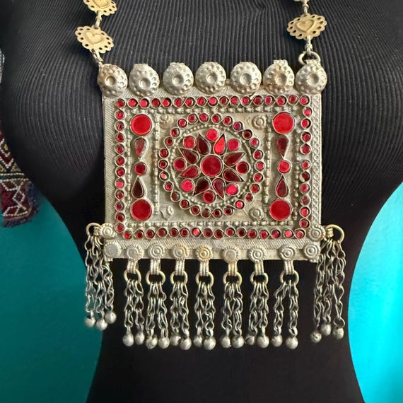 Kuchi necklace with dangles. #9. - image 3