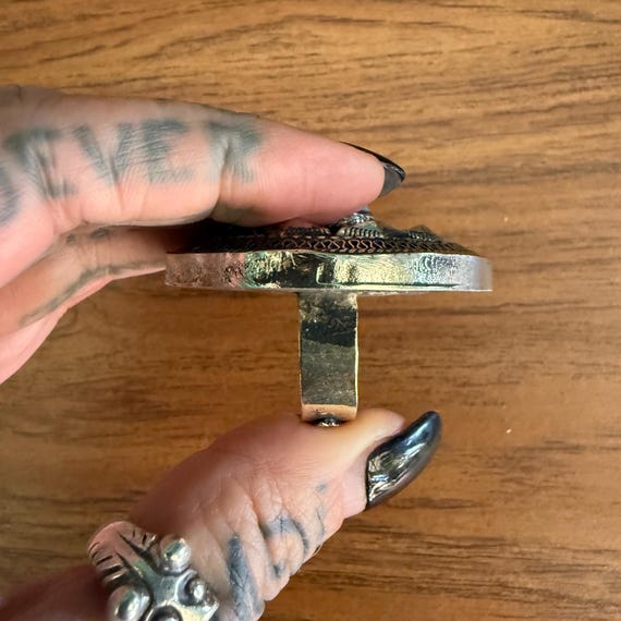 Double finger ring. (Size large). A. - image 8