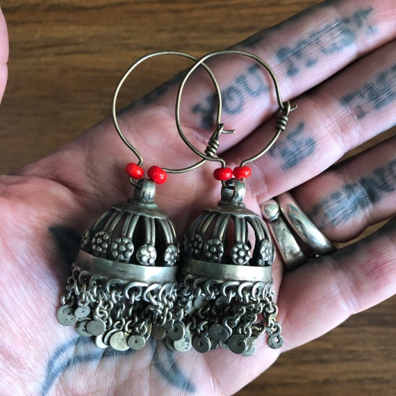 Vintage Bohemian earrings. - image 4