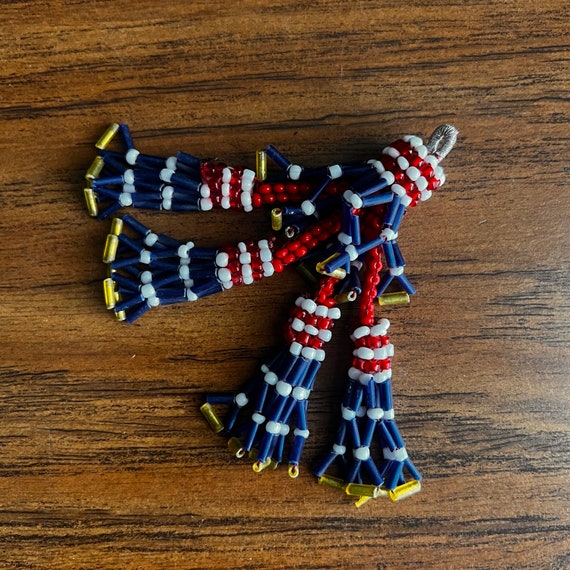 3 beaded Kuchi tassels. - image 4