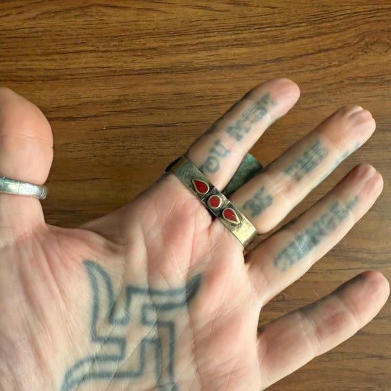 Huge two finger ring. LARGE SIZE. - image 4