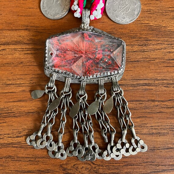 Kuchi coin necklace. View 6