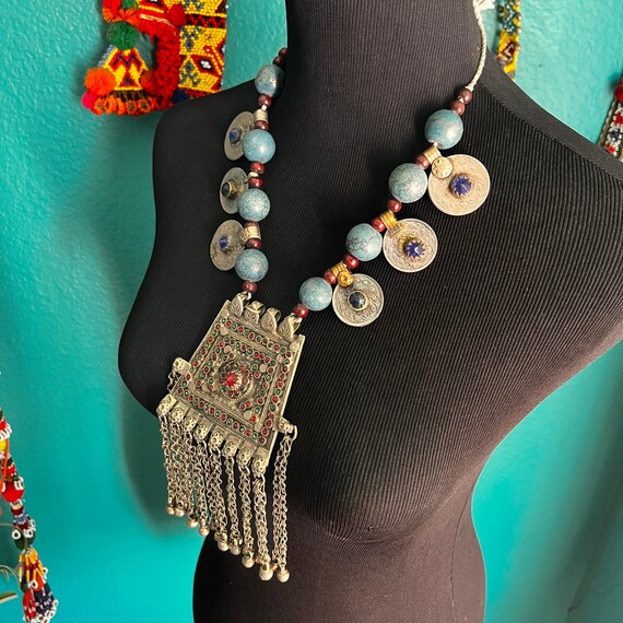 Kuchi necklace with dangles. #2. - image 4