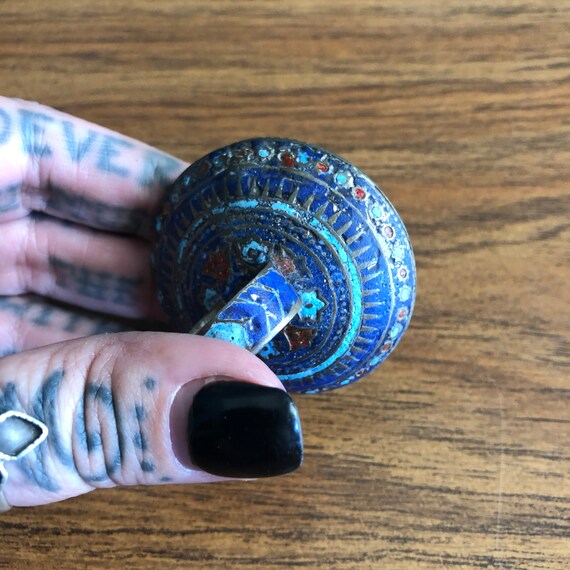 Multan enamel mirror ring. #7. - image 6