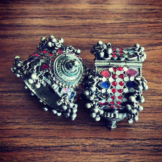 Matched pair of bangles from India.