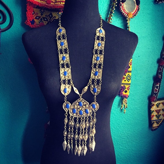 Turkoman statement necklace.