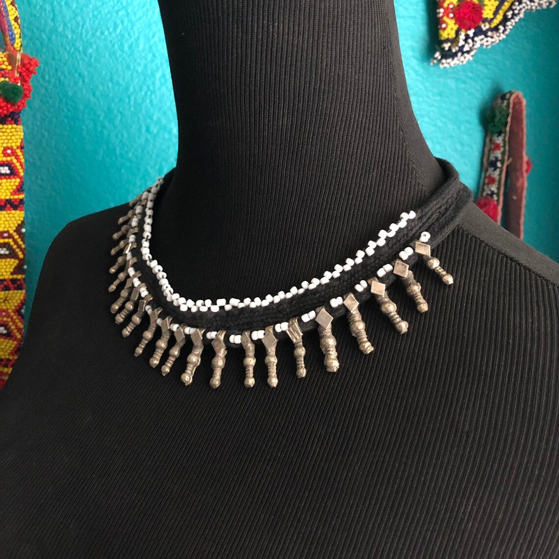 Kuchi shoelace Necklace. 1. Etsy