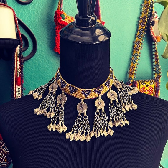 Kuchi coin necklace.
