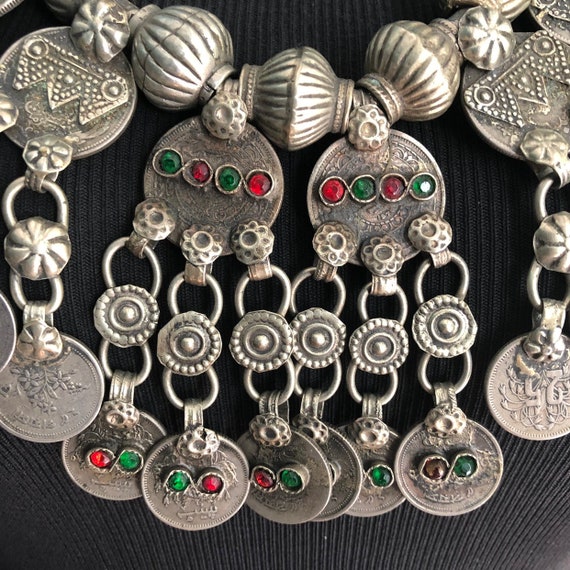 Kuchi coin necklace. (Dangle missing). - image 5