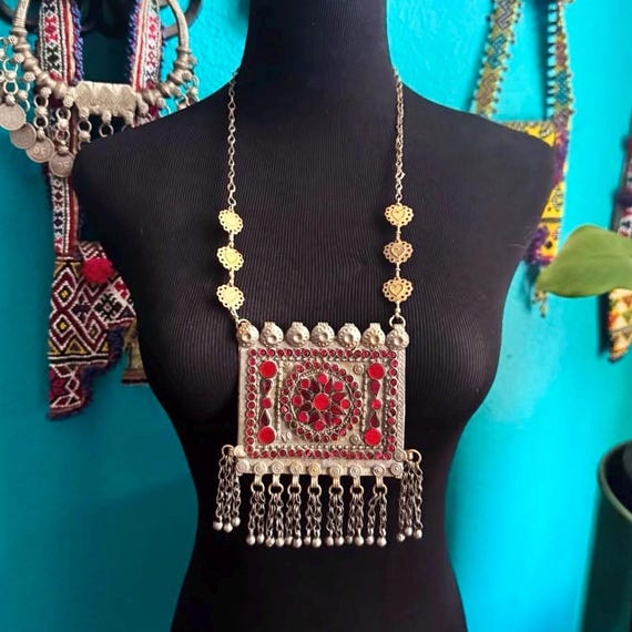 Kuchi necklace with dangles. #9. - image 1