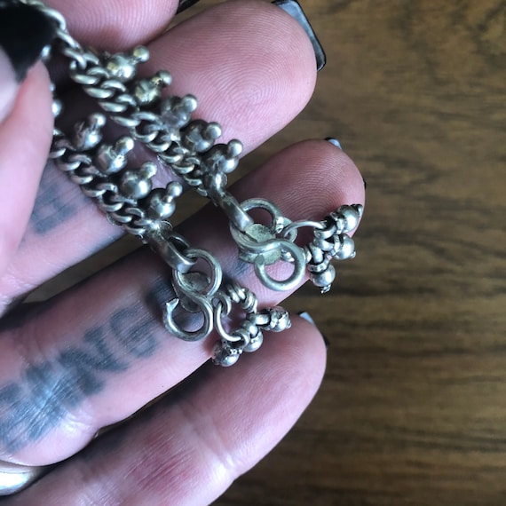 Premium quality silver ankle chains. - image 6