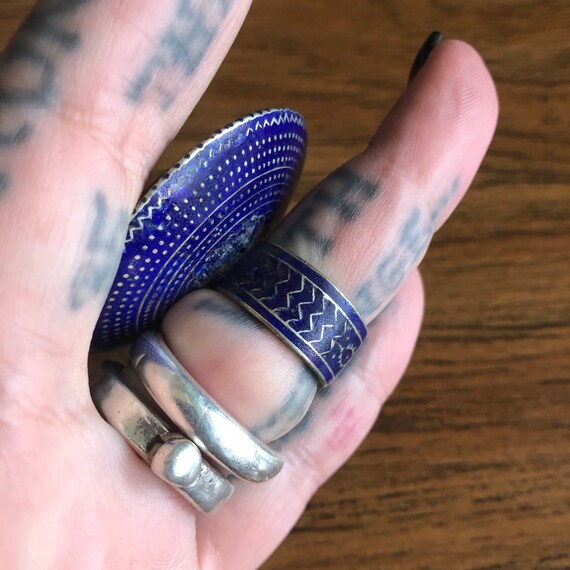 Multan enamel mirror ring. #2. - image 7