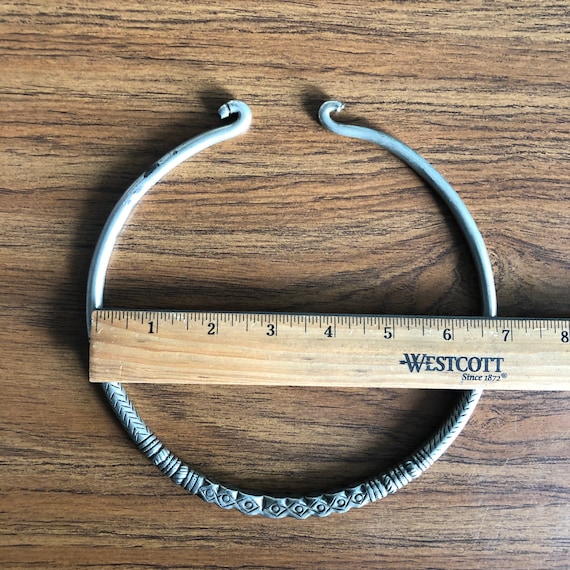 Vintage Indian neck ring. - image 10