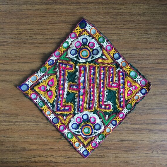 Banjara embroidered patch. #39. - image 2