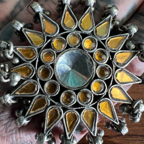 Reproduction, silver mirror ring. - image 3