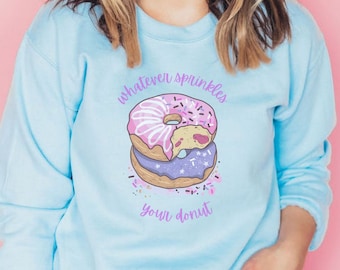 Blue donut hoodie