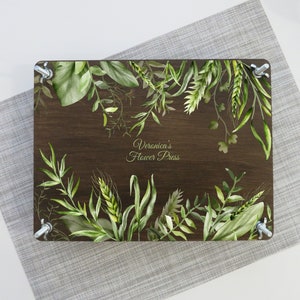 Palisander Flower Press: Personalized Botanical Art, Kid Craft