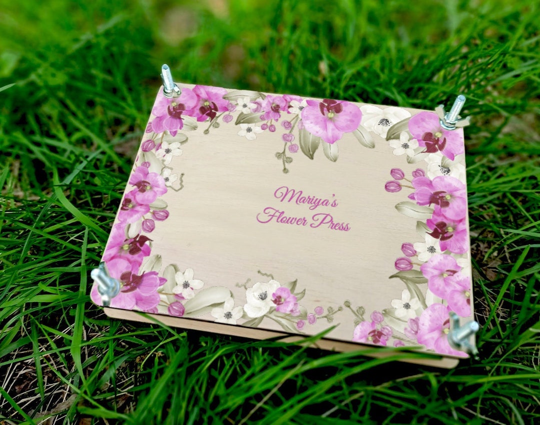 Wooden Flower Press Kit Set for DIY Dried Pressed Flowers Etsy