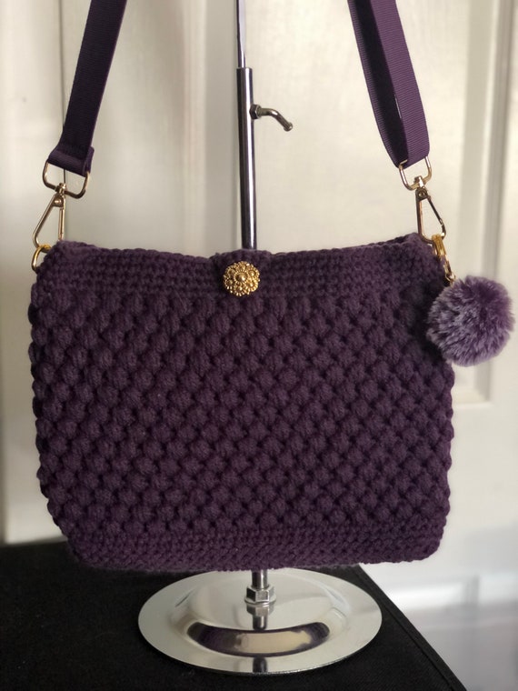 Crochet Pattern Bag Tshirt Yarn Purse Pattern Tutorial Bag - Inspire Uplift