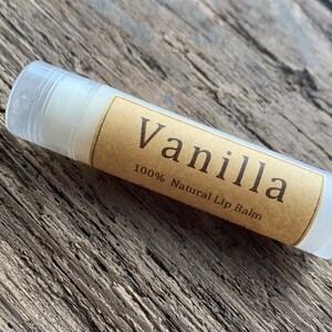 Vanilla Natural Lip Balm image 2