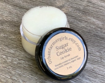 1 oz Sugar Cookie Lip Scrub/exfoliate/hydrate/polish