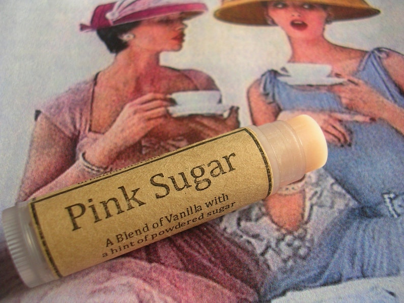 Pink Sugar Natural Lip Balm image 1