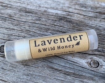lavender Honey Natural Lip Balm