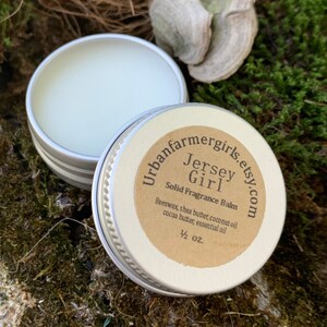 Jersey Girl Solid Fragrance Balm /1/2 ounce/Travel size