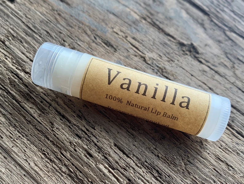 Vanilla Natural Lip Balm image 1