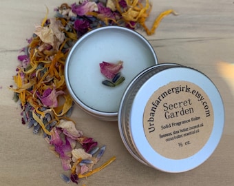 Secret Garden Solid Fragrance Balm