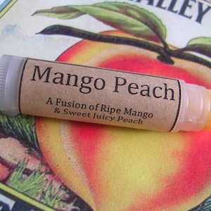 Mango Peach Natural Lip Balm