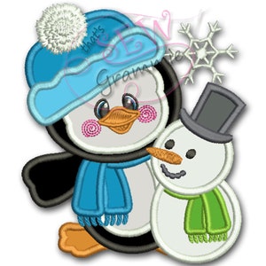 Penguin Boy w/ Snowman