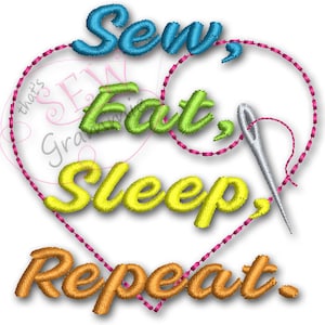 Sew Eat Sleep Repeat