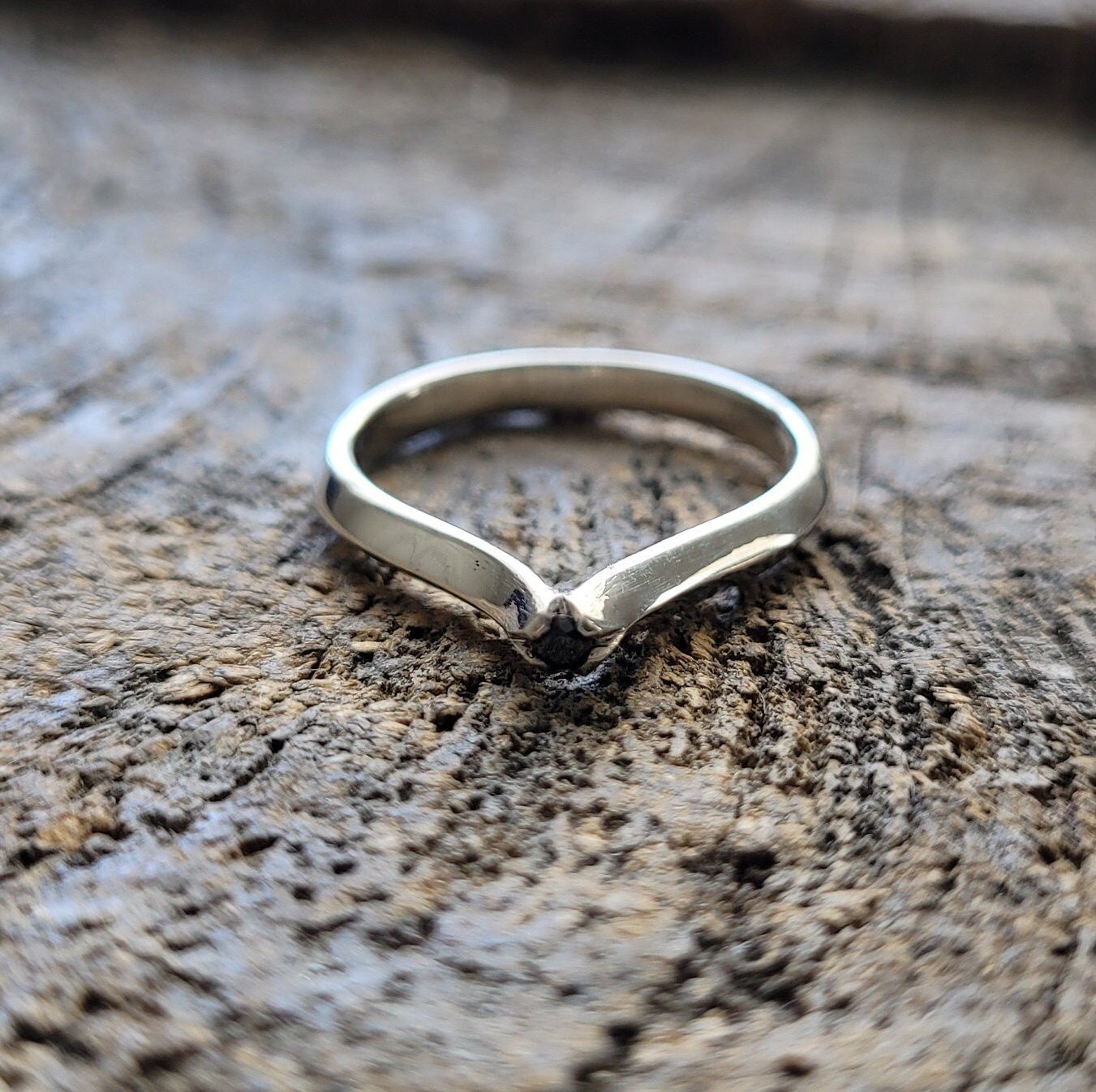 Amazon.com: 925 Sterling Silver Shiny Full Diamond Ring