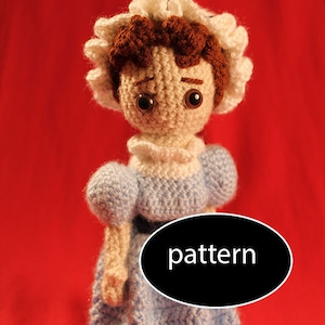 Pattern for Jane Austen Amigurumi