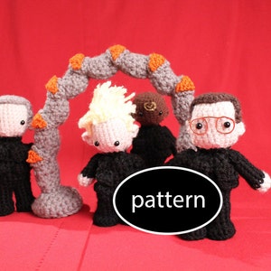 Patron pour Amigurumi Minis Stargate SG1