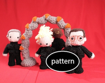 Pattern for Stargate SG1 Amigurumi Minis