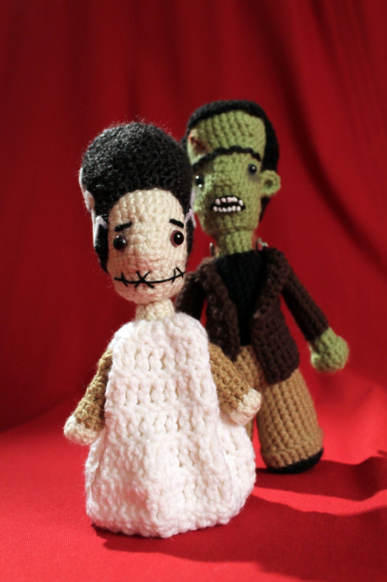 Pattern for Frankenstein and Bride of Frankenstein Amis image 1