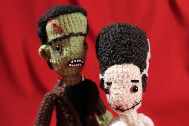 Pattern for Frankenstein and Bride of Frankenstein Amis image 5