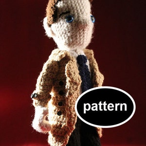 Patroon voor Castiel van Supernatural - 1 Amigurumi op ware grootte