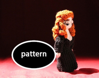 Pattern for Rowena Crowley Supernatural Mini