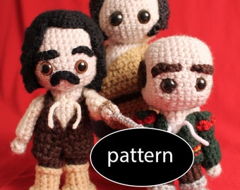 Pattern for Three Lost Circus Performers Amigurumi