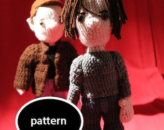 Pattern for Sam from Supernatural - 1 Full Size Amigurumi