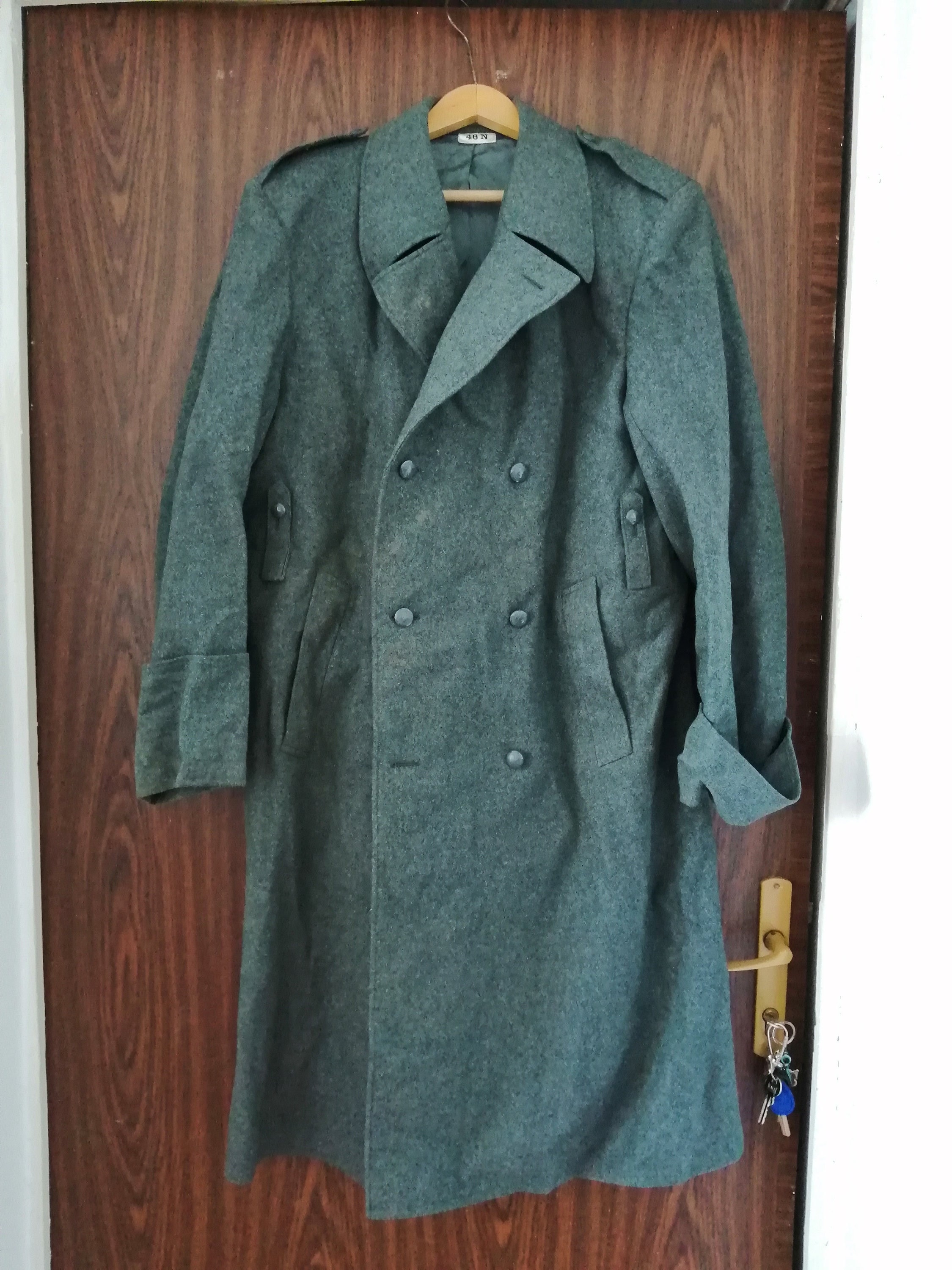 Vintage Swiss Military Army Wool Winter Coat Coats Man Men - Etsy