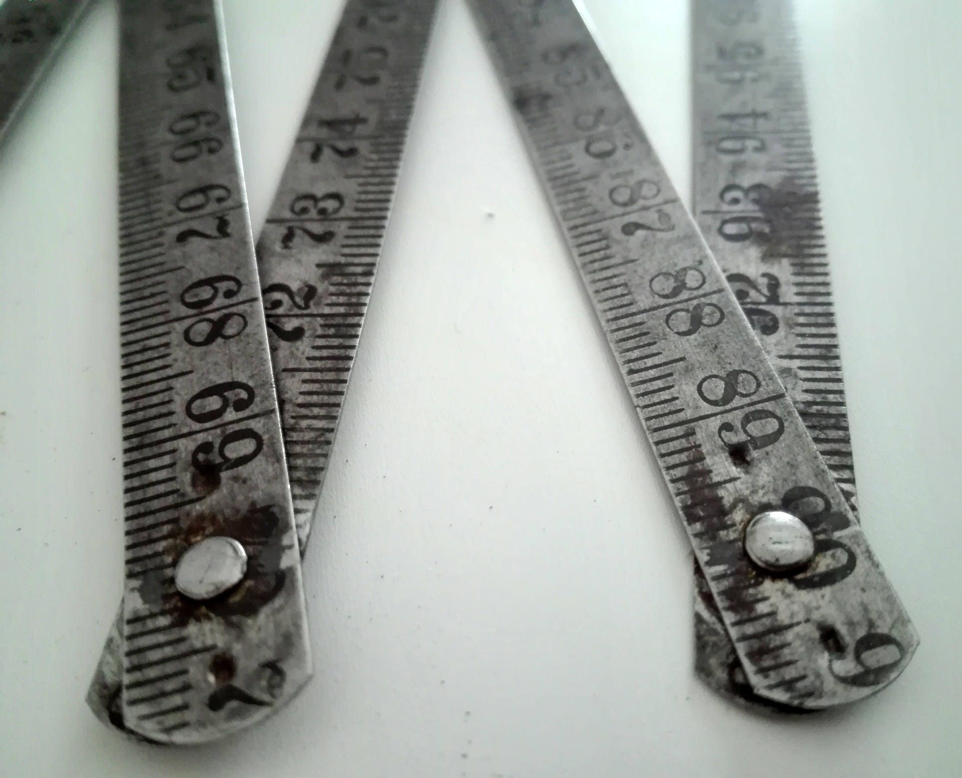Measure Ruler Extension Vintage extension metal ruler 100 centimeters geometry measuring ...